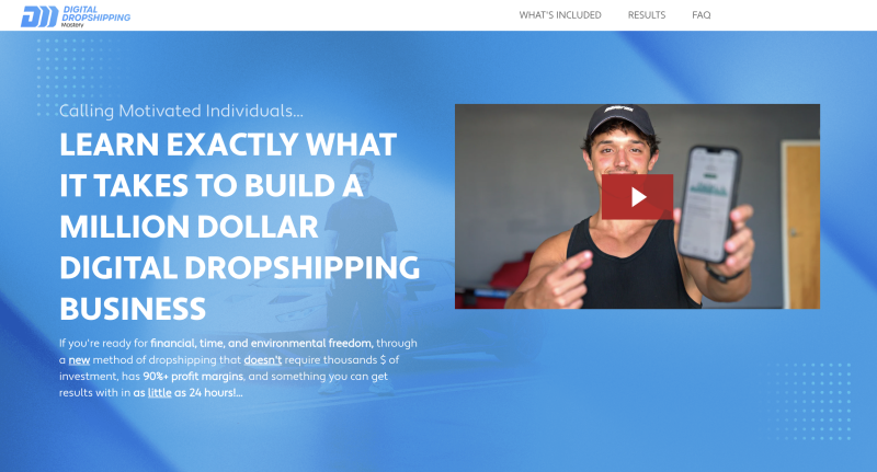 Tanner Planes – Digital Dropshipping Mastery + Zero To $1M With Facebook Ads