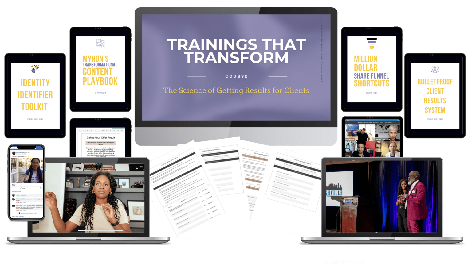 Myron Golden Trainings That Transform IM Courses
