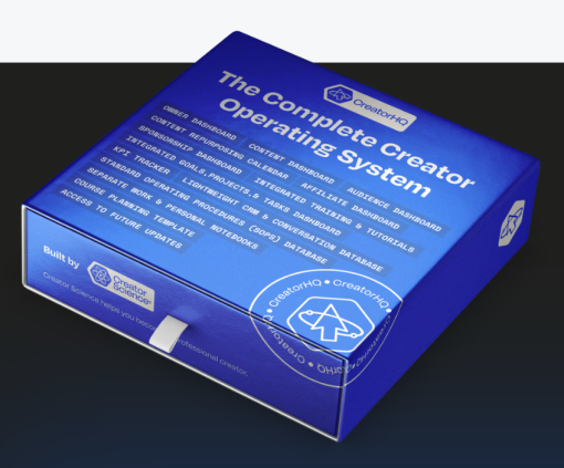 CreatorHQ - The Complete Creator Operating System