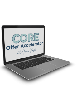 Sarah Masci - Core Offer Accelerator