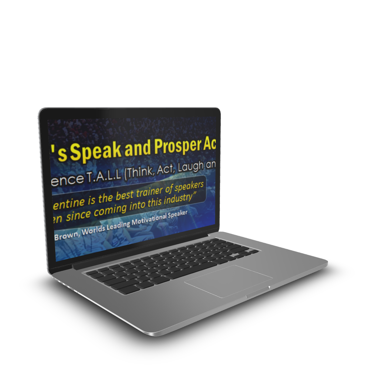 Craig Valentine - Speak And Prosper Academy