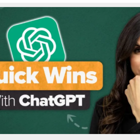 Leila Gharani - Quick Wins with ChatGPT