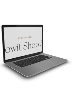 With Grace and Gold - The Showit Shop System