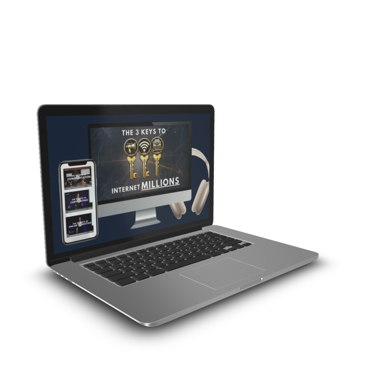 Kevin Trudeau - 3 Keys To Internet Millions Bundle